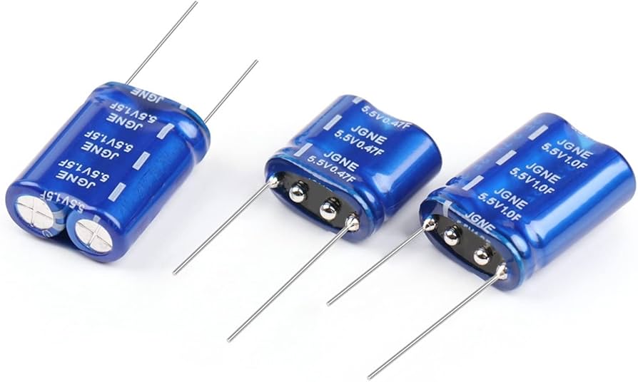 2Pcs Super Capacitor 5.5V 0.47F/1.0F/1.5F Capacitor